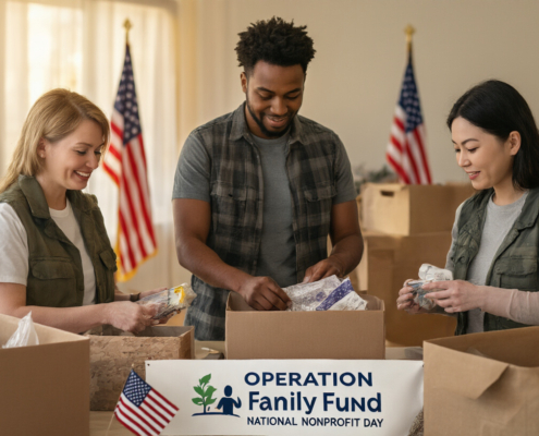 National Nonprofit Day, Aug 17: How Operation Family Fund Maximizes Your Impact